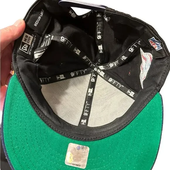 NFL Tennessee Titans New Era Ball Cap Hat Blue One Size - Picture 3 of 4